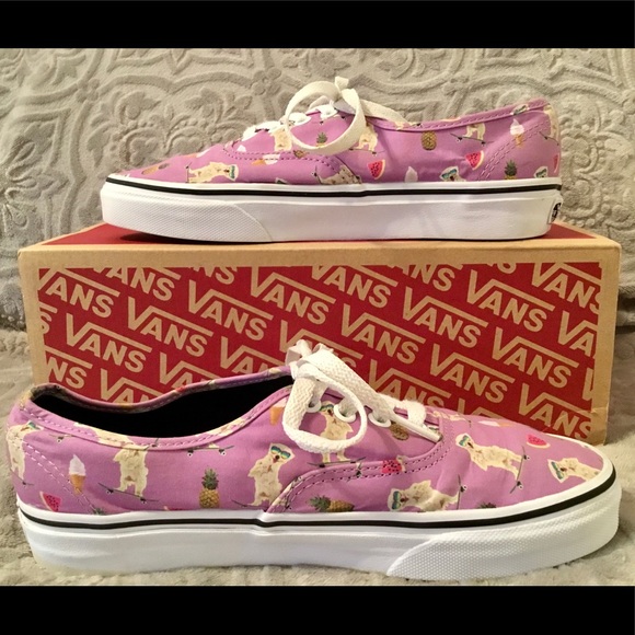 Vans Shoes - VANS VIOLET POOL VIBES DOG SKATING PINEAPPLE